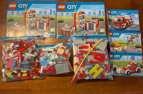 Lego city fire station - lego,