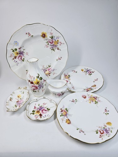 Lot royal crown derby - crown, posies