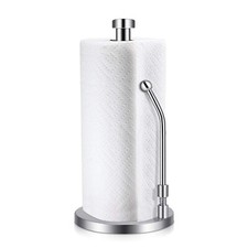 Stainless Steel Kitchen Roll Paper Towel Holder Paper Roll Tissue Storage Rack