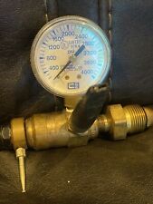 CONWIN L-A CAL. Latex Mylar Helium  Regulator and Gauge 4000 psi