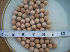 30x Wood balls. Turned wooden