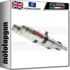 GPR EXHAUST HOM DEEPTONE CAFE RACER STAINLESS STEEL SUZUKI GN 250 1996 96