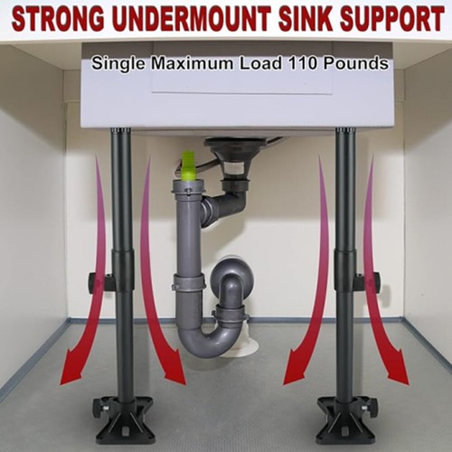 2pcs undermount sink bracket - sink,