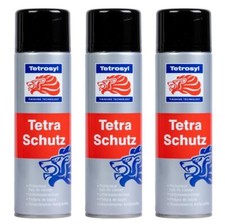 Tetrosyl Tetra Schutz Car Body Underseal Stone Chip Anti Rust Spray Can 500ml X3
