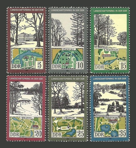 East germany ddr stamps 1981 - east,