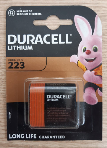Duracell 223 lithium - 223,
