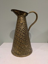 J S & S Sankey Brass pitcher