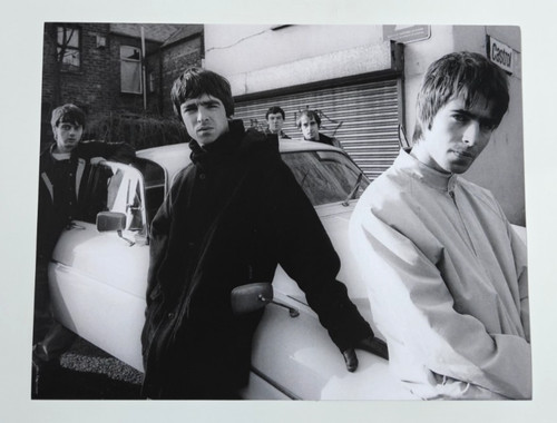 Oasis black white poster - poster, /