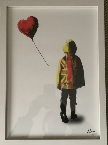 Framed chris boyle banksy - chris,