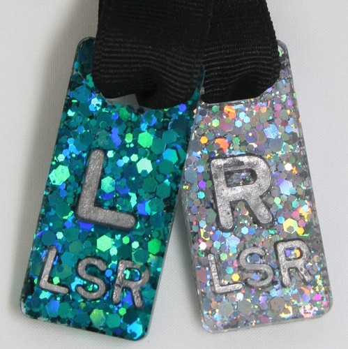 Pair glitter ray markers - pair,