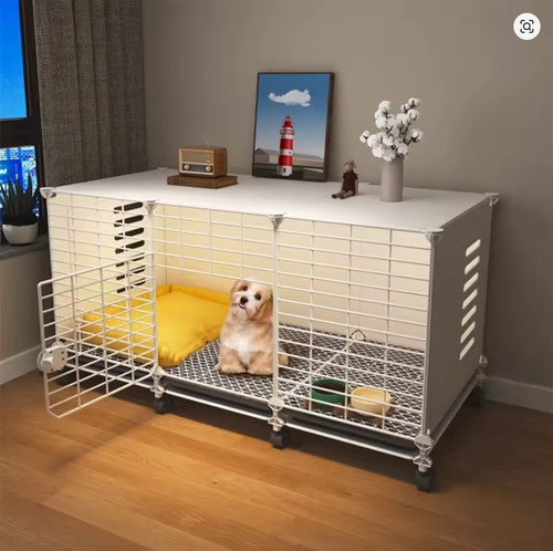 Dog kennel with wheels tray - wheels, &