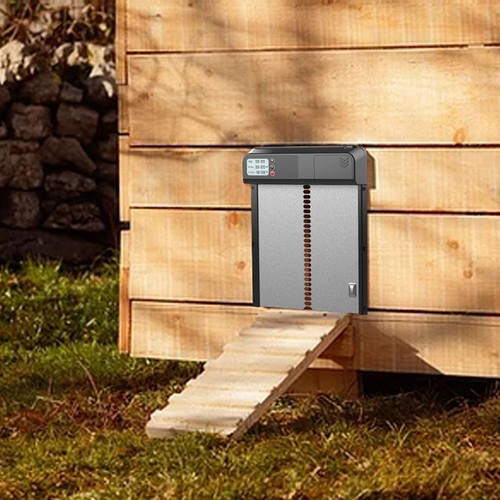 New auto chicken coop door - auto,