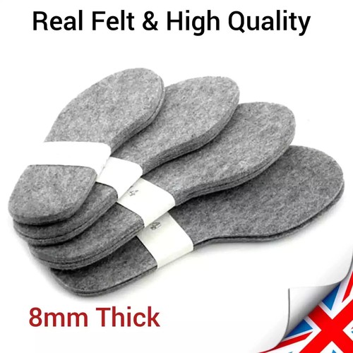 Warm insoles thick felt shoes - felt,