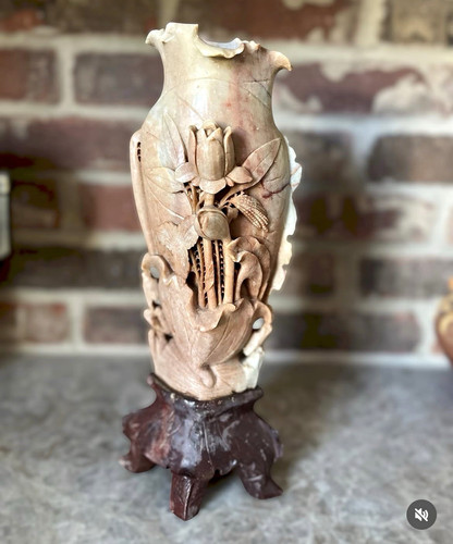 Chinese hand carved - hand-carved, stone