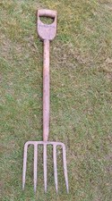 Brades Fork 5 tines D shaped