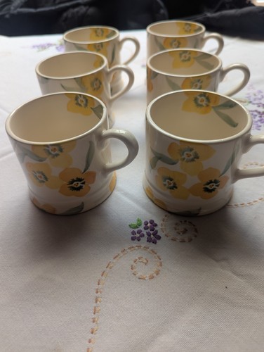Emma bridgewater yellow - bridgewater, x6