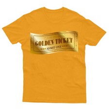 Willy Wonka-Golden Ticket Mens