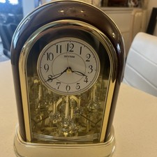 Rhythm Arched Mantel Clock