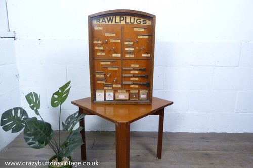 Rawl plug 1950 shop display - plug,