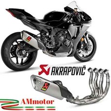 Complete Exhaust Akrapovic Yamaha R1 2017 Yzf 1000 Motorcycle Racing Titanium