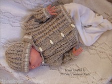 BABY KNITTING PATTERNS DK 32 FRANKIE BOYS OR REBORN DOLLS PRECIOUS NEWBORN KNITS
