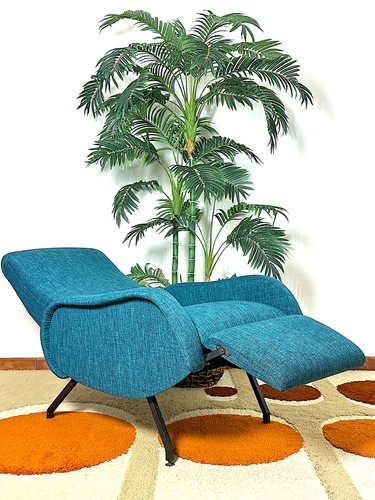 Recliner 60s made - recliner, in