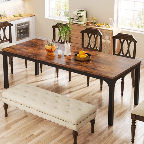 Rectangular dining table - rectangular,