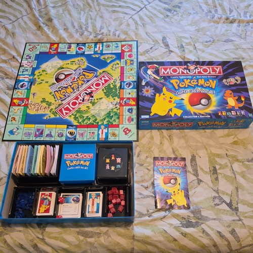 Vtg monopoly pokemon - monopoly,