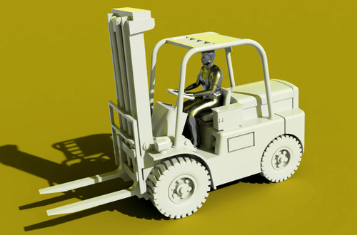 Hyster diesel forklift - diesel,
