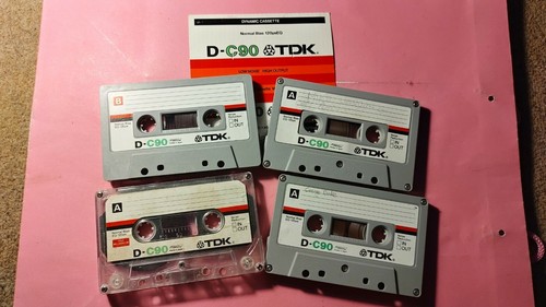 Used vintage tdk d - x,