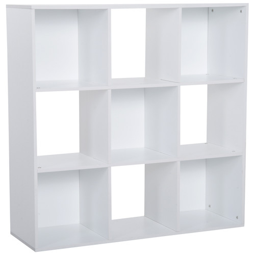 Cube storage bookcase white - bookcase,