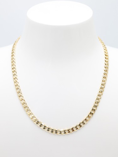 Gold curb link - gold,