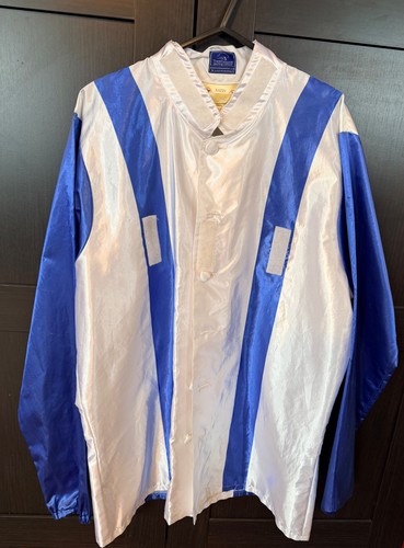 Horse racing jockey - horse, silks