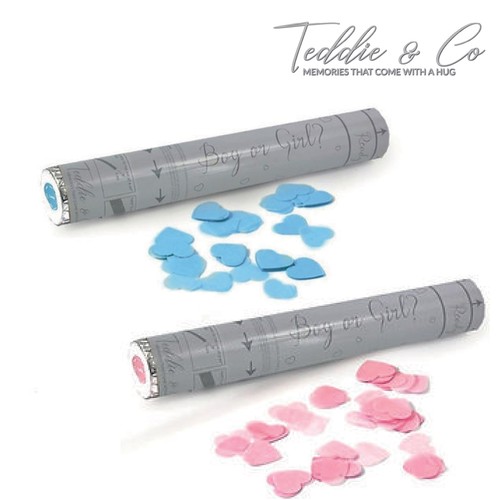 30cm confetti gender reveal - gender,