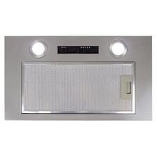 electriQ 52cm Canopy Cooker Hood - Silver eiQ52CANOPY