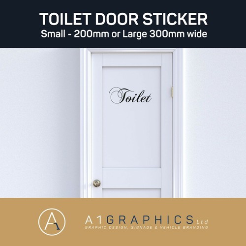 Toilet door sign - toilet, women