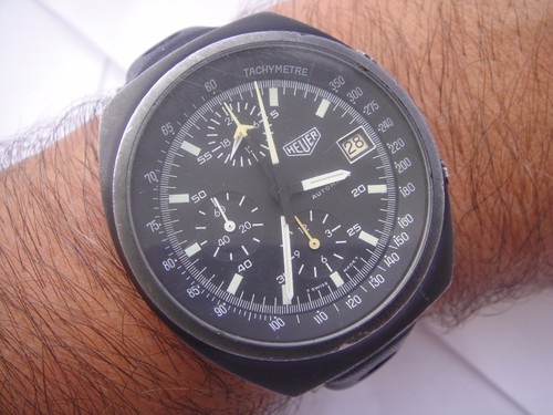 Vintage heuer pvd lemania - vintage,