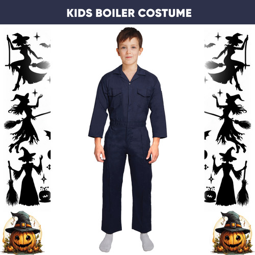 Childrens kids navy boiler - kids,