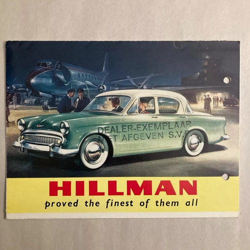 Hillman minx fold - minx, sales