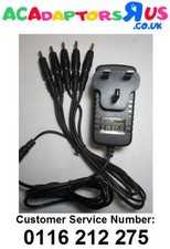 9V 2A Mains AC-DC Adaptor Power Supply with 5 Way Daisy Chain for Korg Volca