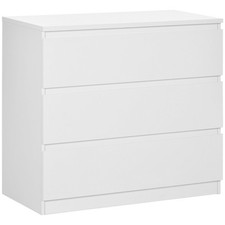 Homcom chest drawers 3 - chest, drawers,