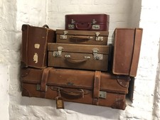 Joblot Of Vintage Suitcases -