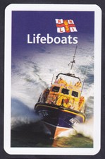 RNLI Lifeboat Single Playing Card (lb3)