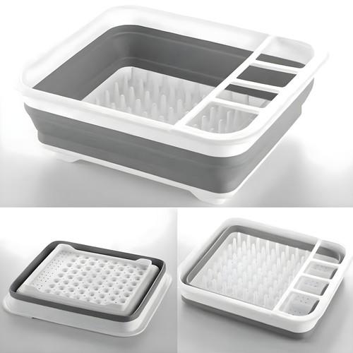 Collapsible folding dish - folding,