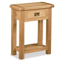 Oakvale Telephone Table / Hallway Table/ Small Console Table / Hall Way Stand