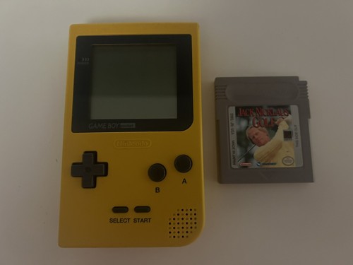 Nintendo gameboy pocket yellow - nintendo,