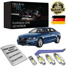 Audi A4 B8 LED Interior Lighting Premium Complete Set White Canbus B8.5
