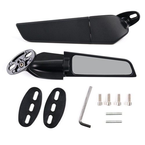 Adjustable rear view mirrors - view,