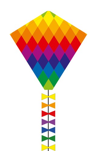 Eddy rainbow diamond patchwork - eddy,