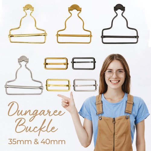 Dungaree buckles heavy duty - dungaree,